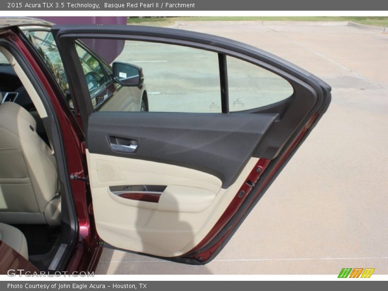Basque Red Pearl II / Parchment 2015 Acura TLX 3.5 Technology