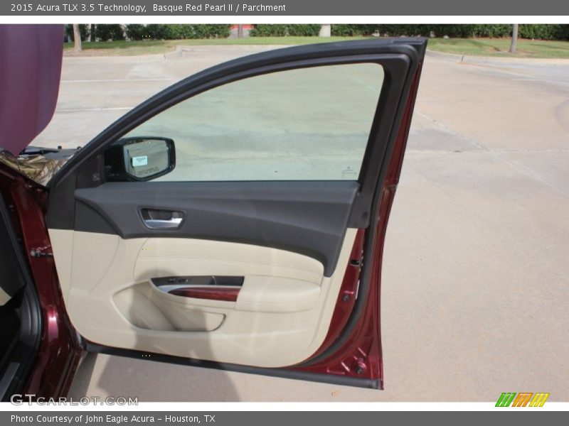 Basque Red Pearl II / Parchment 2015 Acura TLX 3.5 Technology