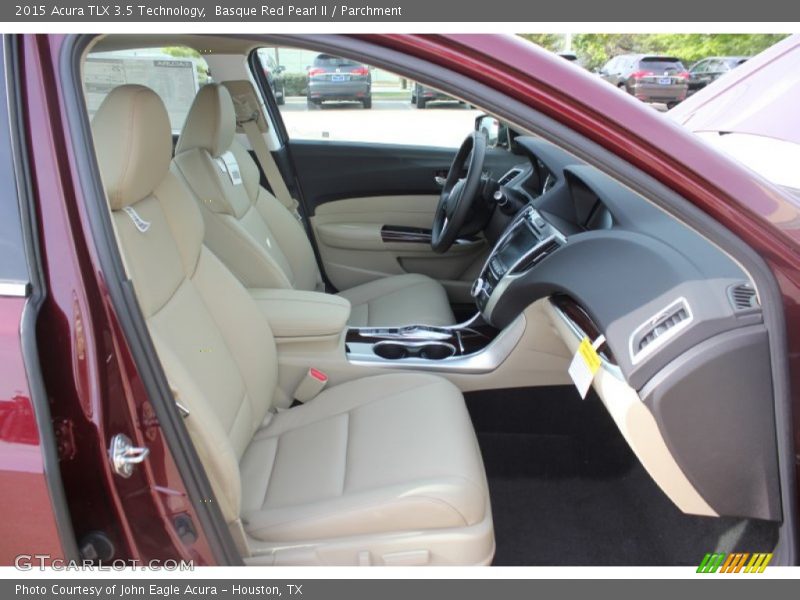 Basque Red Pearl II / Parchment 2015 Acura TLX 3.5 Technology