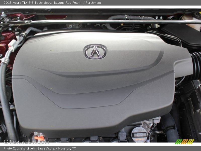 Basque Red Pearl II / Parchment 2015 Acura TLX 3.5 Technology