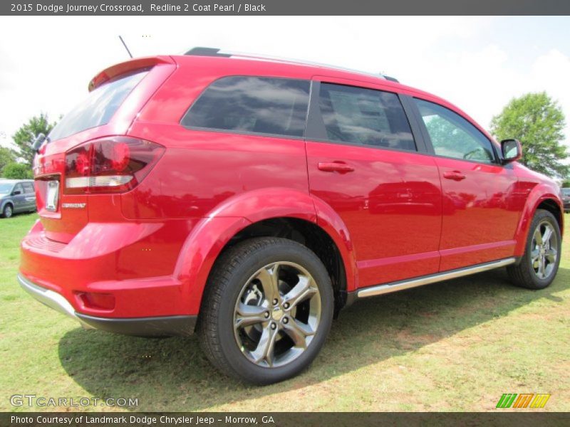 Redline 2 Coat Pearl / Black 2015 Dodge Journey Crossroad