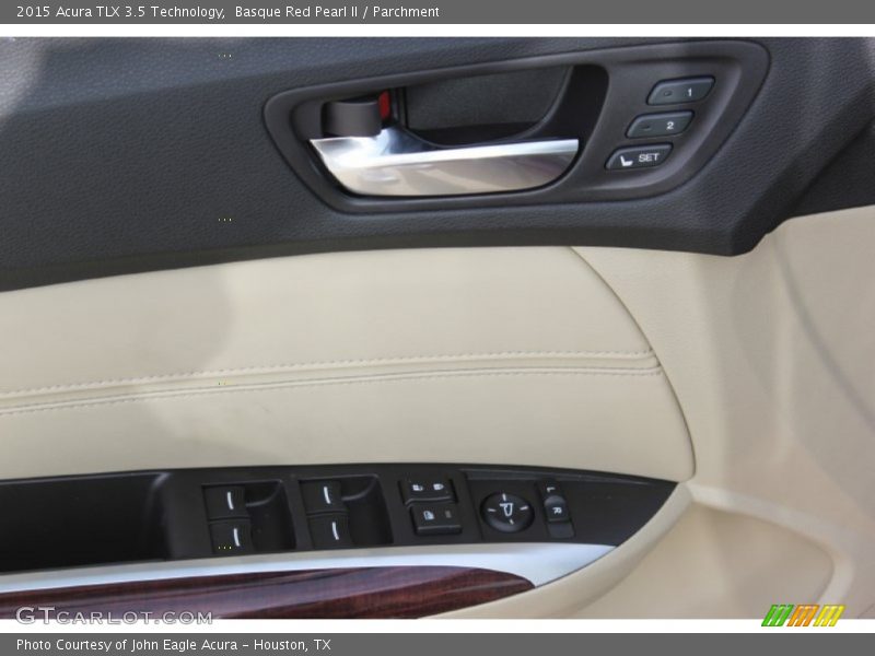Basque Red Pearl II / Parchment 2015 Acura TLX 3.5 Technology