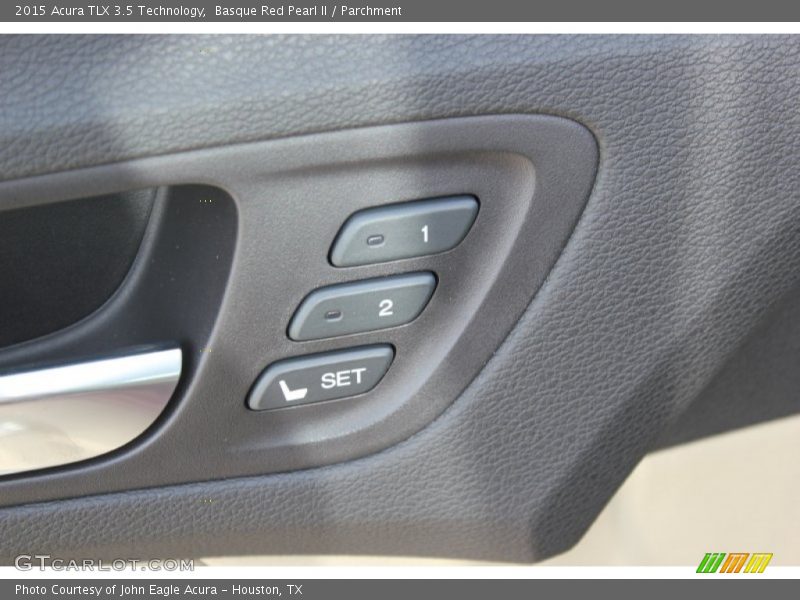 Basque Red Pearl II / Parchment 2015 Acura TLX 3.5 Technology