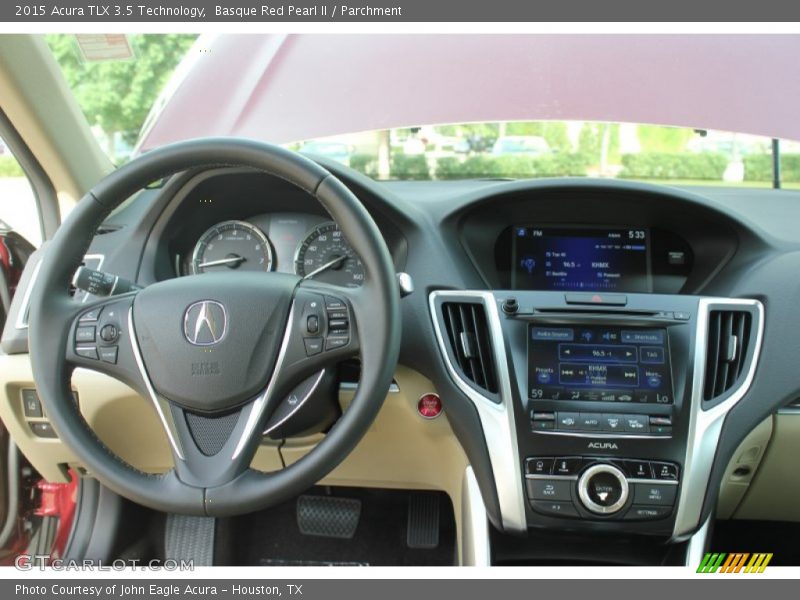 Basque Red Pearl II / Parchment 2015 Acura TLX 3.5 Technology