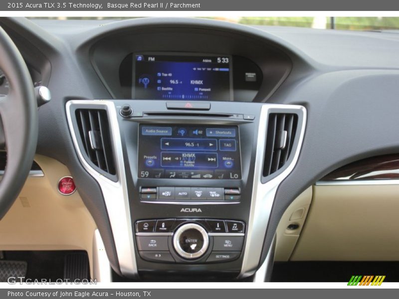 Basque Red Pearl II / Parchment 2015 Acura TLX 3.5 Technology