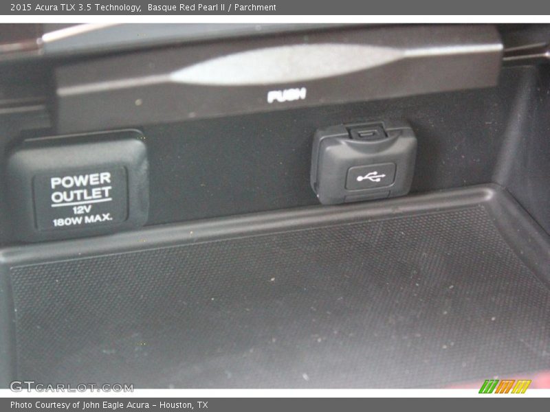 Basque Red Pearl II / Parchment 2015 Acura TLX 3.5 Technology