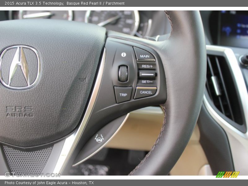 Basque Red Pearl II / Parchment 2015 Acura TLX 3.5 Technology