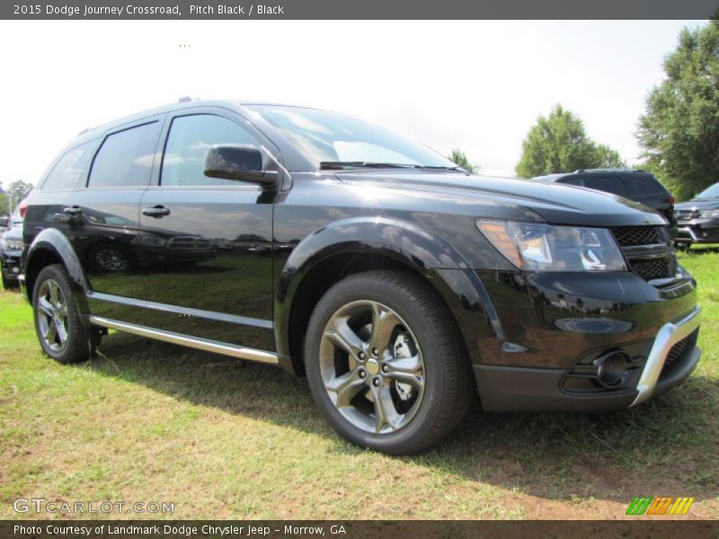 Pitch Black / Black 2015 Dodge Journey Crossroad