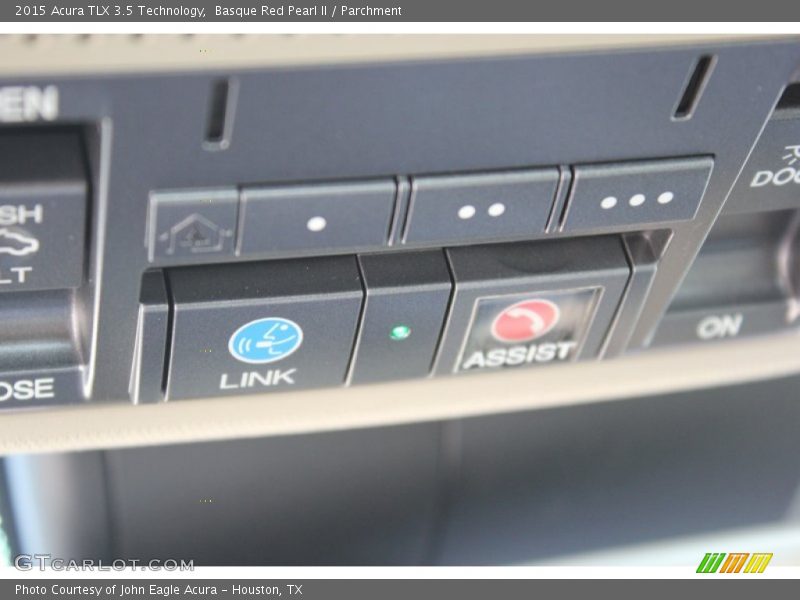 Basque Red Pearl II / Parchment 2015 Acura TLX 3.5 Technology