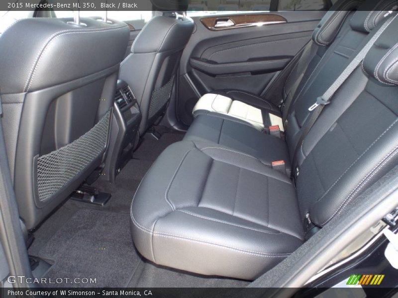 Black / Black 2015 Mercedes-Benz ML 350