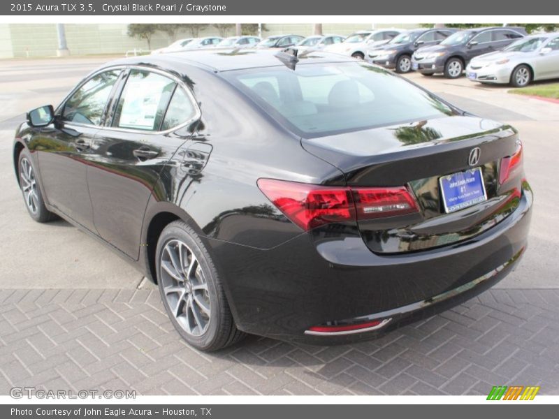 Crystal Black Pearl / Graystone 2015 Acura TLX 3.5