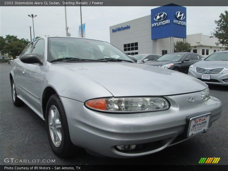 Sterling Metallic / Pewter 2003 Oldsmobile Alero GL Sedan