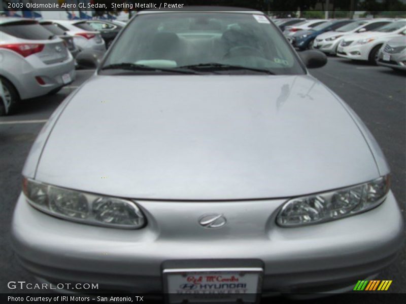 Sterling Metallic / Pewter 2003 Oldsmobile Alero GL Sedan