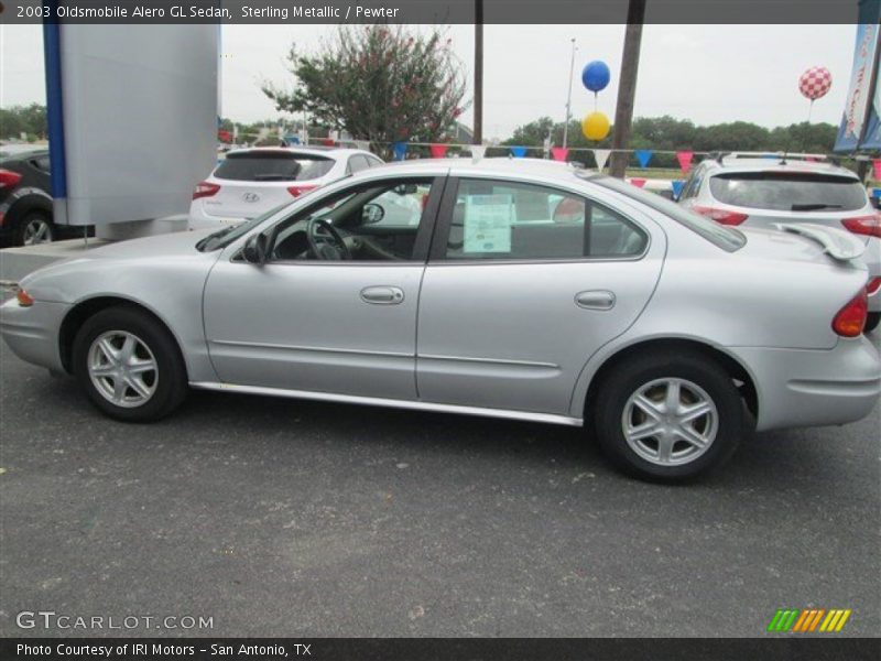 Sterling Metallic / Pewter 2003 Oldsmobile Alero GL Sedan