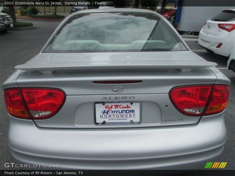 Sterling Metallic / Pewter 2003 Oldsmobile Alero GL Sedan