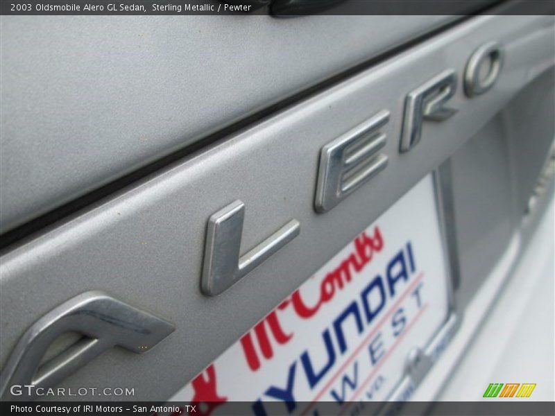 Sterling Metallic / Pewter 2003 Oldsmobile Alero GL Sedan