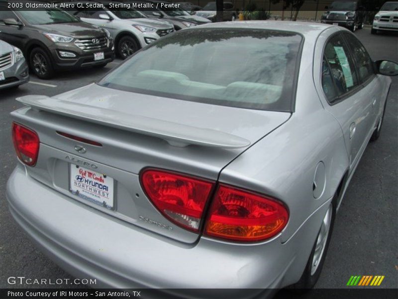 Sterling Metallic / Pewter 2003 Oldsmobile Alero GL Sedan