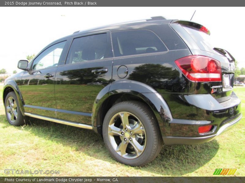 Pitch Black / Black 2015 Dodge Journey Crossroad