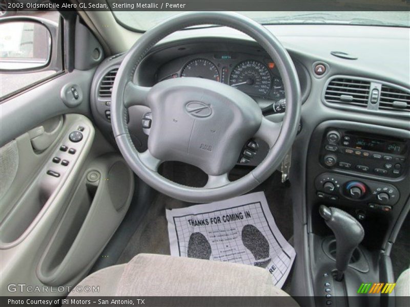 Sterling Metallic / Pewter 2003 Oldsmobile Alero GL Sedan