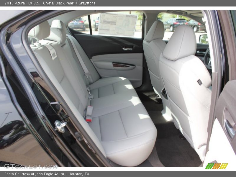 Crystal Black Pearl / Graystone 2015 Acura TLX 3.5