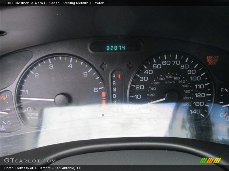 Sterling Metallic / Pewter 2003 Oldsmobile Alero GL Sedan
