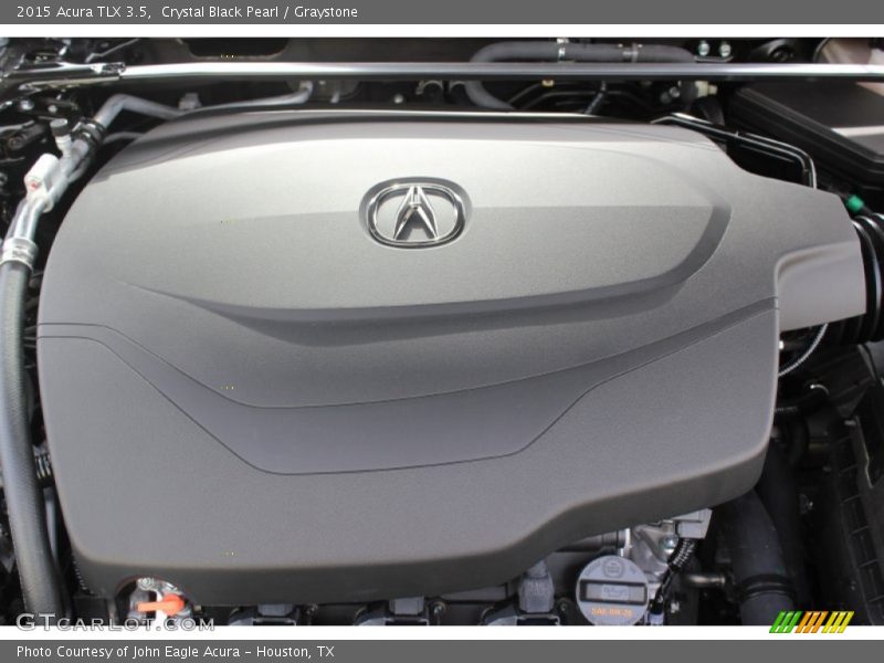 Crystal Black Pearl / Graystone 2015 Acura TLX 3.5