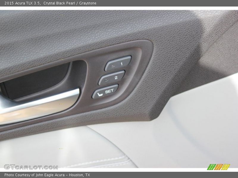 Crystal Black Pearl / Graystone 2015 Acura TLX 3.5
