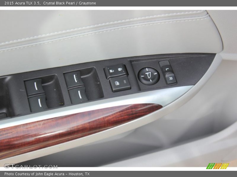 Crystal Black Pearl / Graystone 2015 Acura TLX 3.5