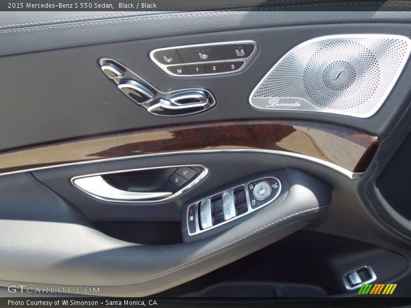 Black / Black 2015 Mercedes-Benz S 550 Sedan