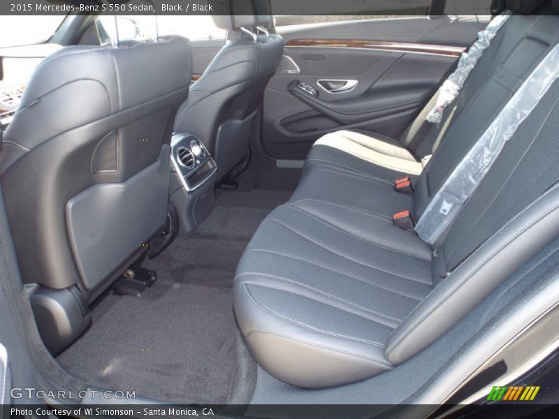 Black / Black 2015 Mercedes-Benz S 550 Sedan