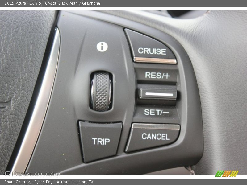 Crystal Black Pearl / Graystone 2015 Acura TLX 3.5