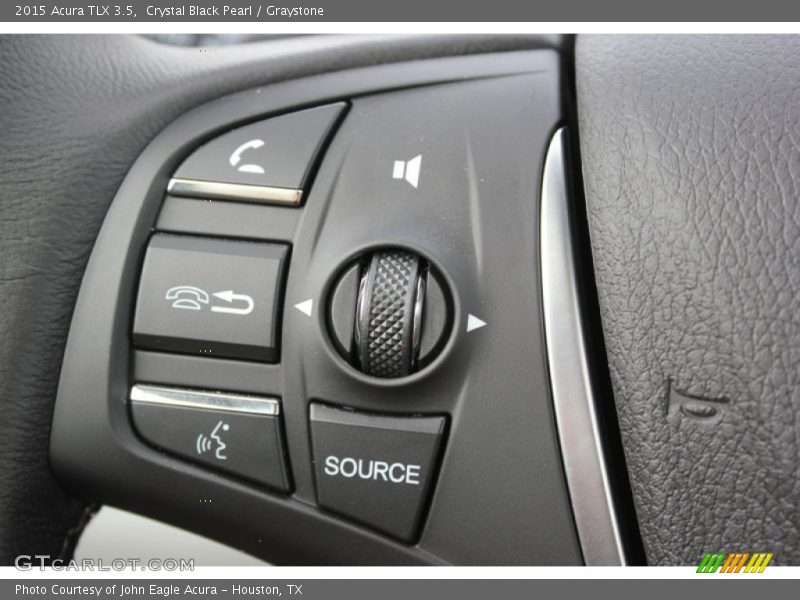 Crystal Black Pearl / Graystone 2015 Acura TLX 3.5