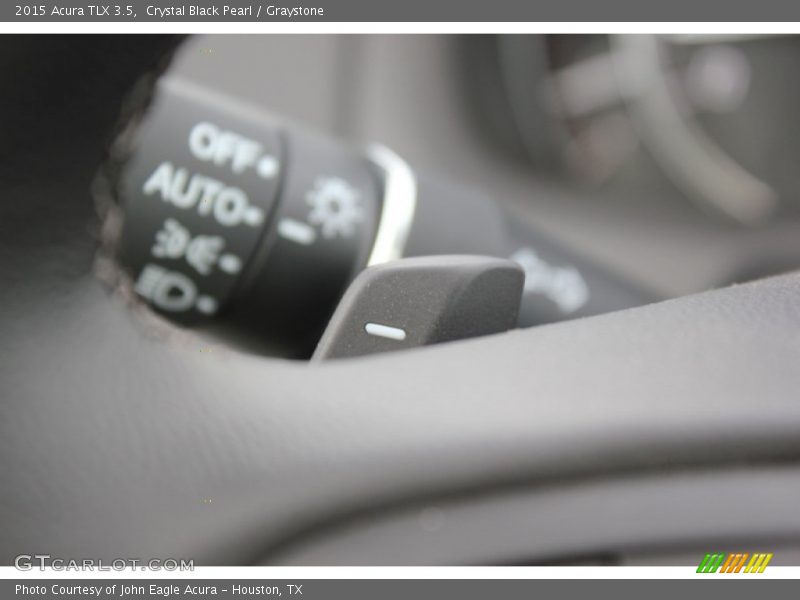 Crystal Black Pearl / Graystone 2015 Acura TLX 3.5