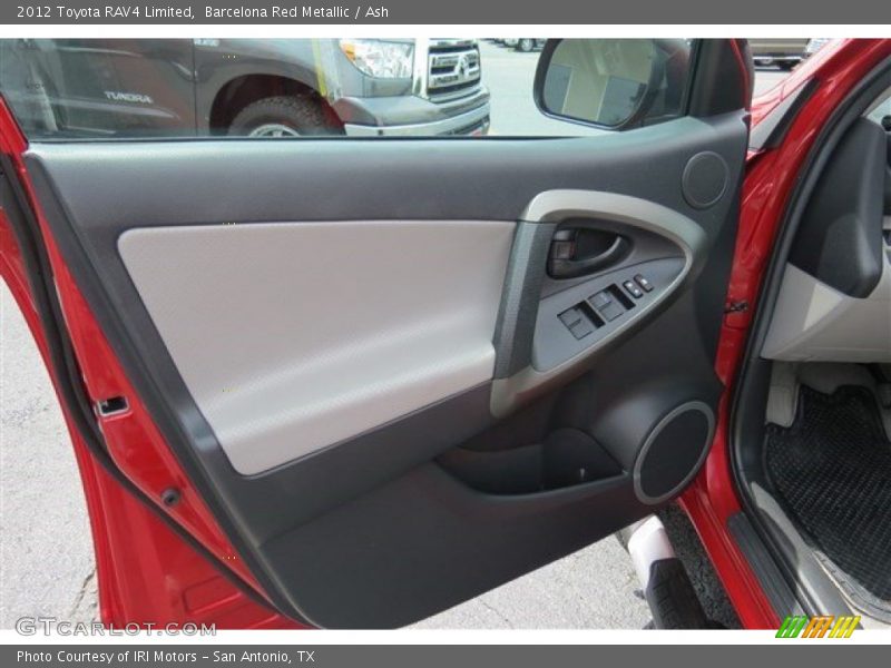 Barcelona Red Metallic / Ash 2012 Toyota RAV4 Limited