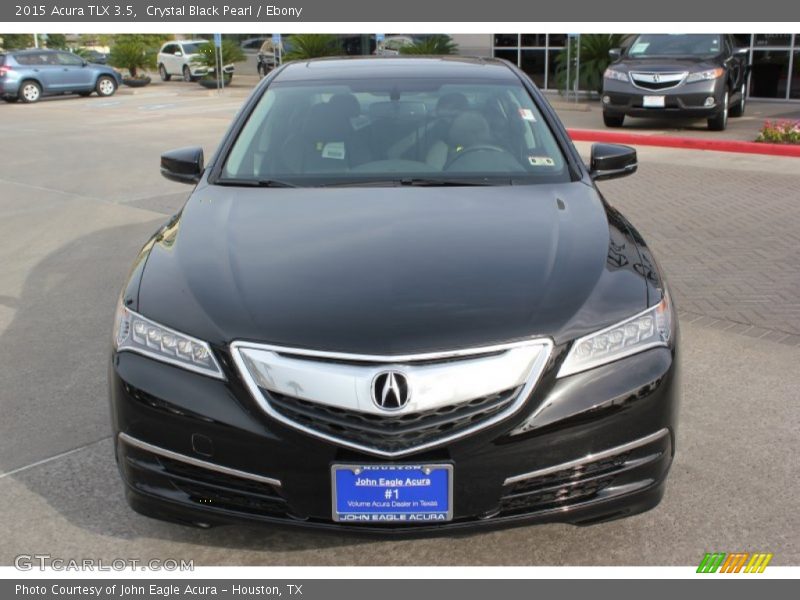 Crystal Black Pearl / Ebony 2015 Acura TLX 3.5
