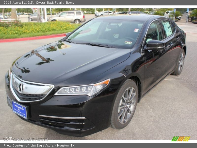 Crystal Black Pearl / Ebony 2015 Acura TLX 3.5