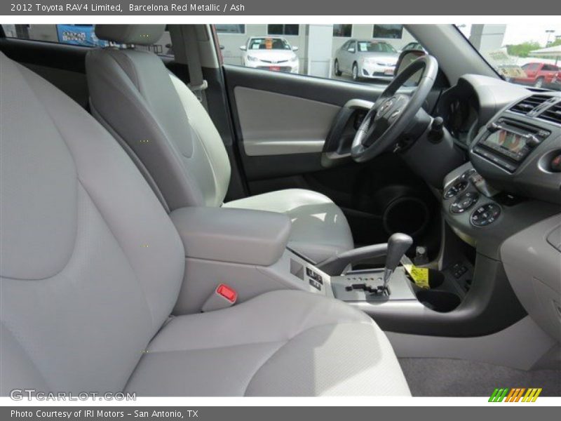 Barcelona Red Metallic / Ash 2012 Toyota RAV4 Limited