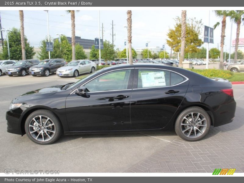 Crystal Black Pearl / Ebony 2015 Acura TLX 3.5