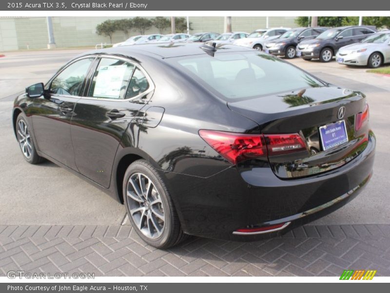 Crystal Black Pearl / Ebony 2015 Acura TLX 3.5