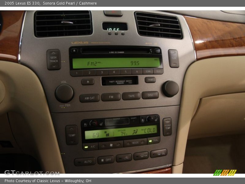 Controls of 2005 ES 330