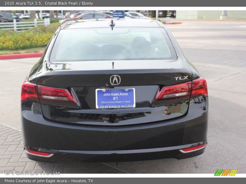 Crystal Black Pearl / Ebony 2015 Acura TLX 3.5
