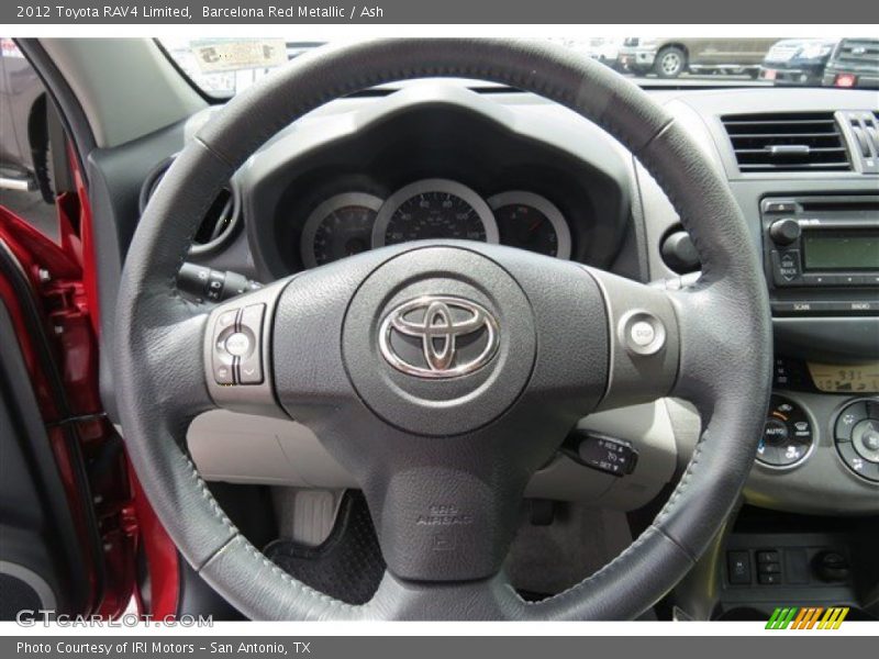 Barcelona Red Metallic / Ash 2012 Toyota RAV4 Limited