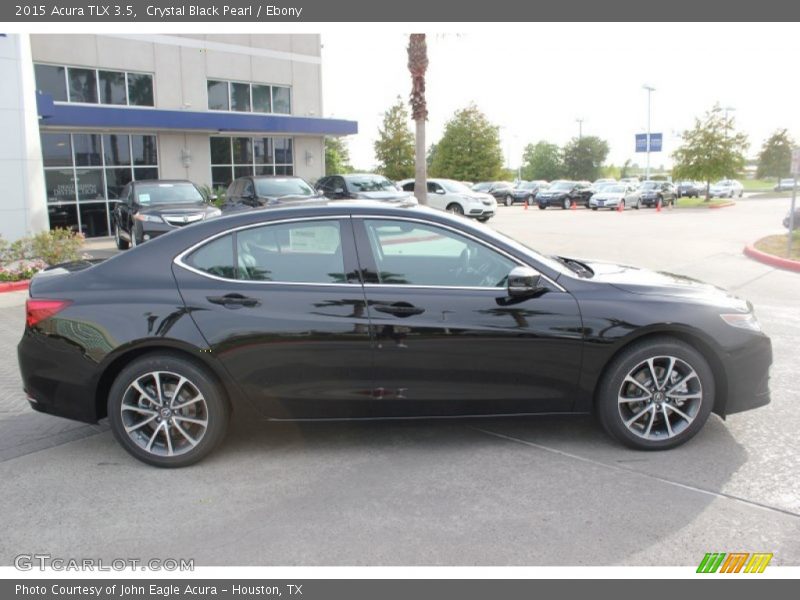 Crystal Black Pearl / Ebony 2015 Acura TLX 3.5