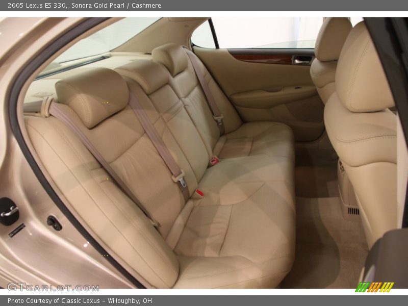 Rear Seat of 2005 ES 330