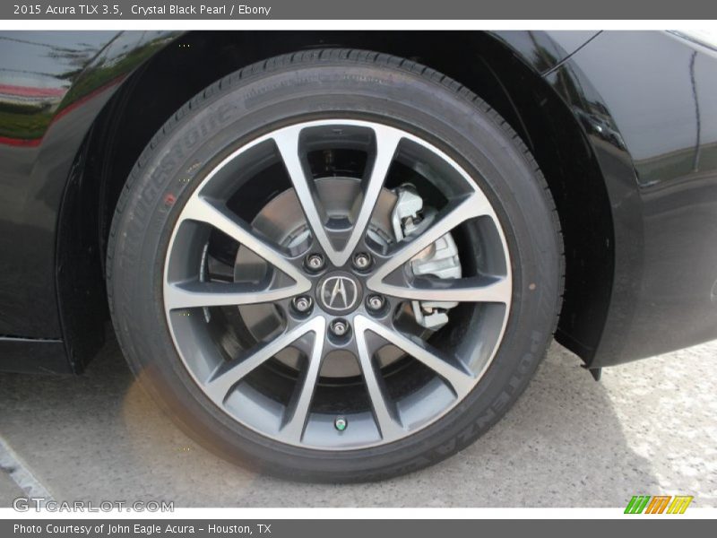 Crystal Black Pearl / Ebony 2015 Acura TLX 3.5
