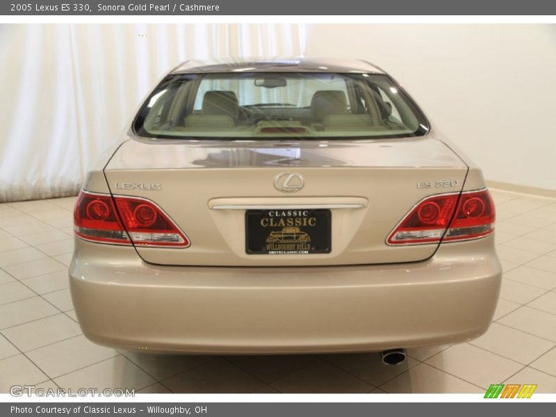 Sonora Gold Pearl / Cashmere 2005 Lexus ES 330
