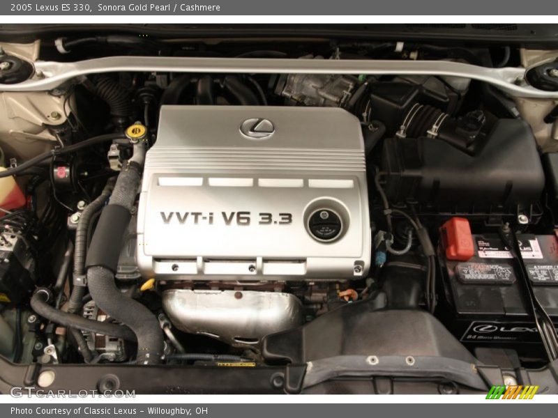  2005 ES 330 Engine - 3.3 Liter DOHC 24-Valve VVT-i V6