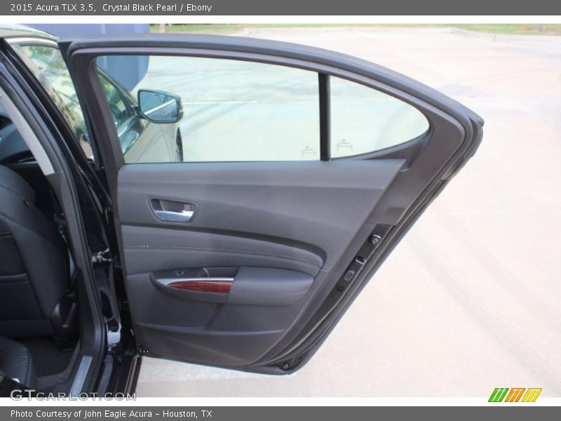 Crystal Black Pearl / Ebony 2015 Acura TLX 3.5