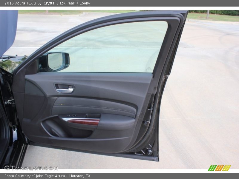Crystal Black Pearl / Ebony 2015 Acura TLX 3.5