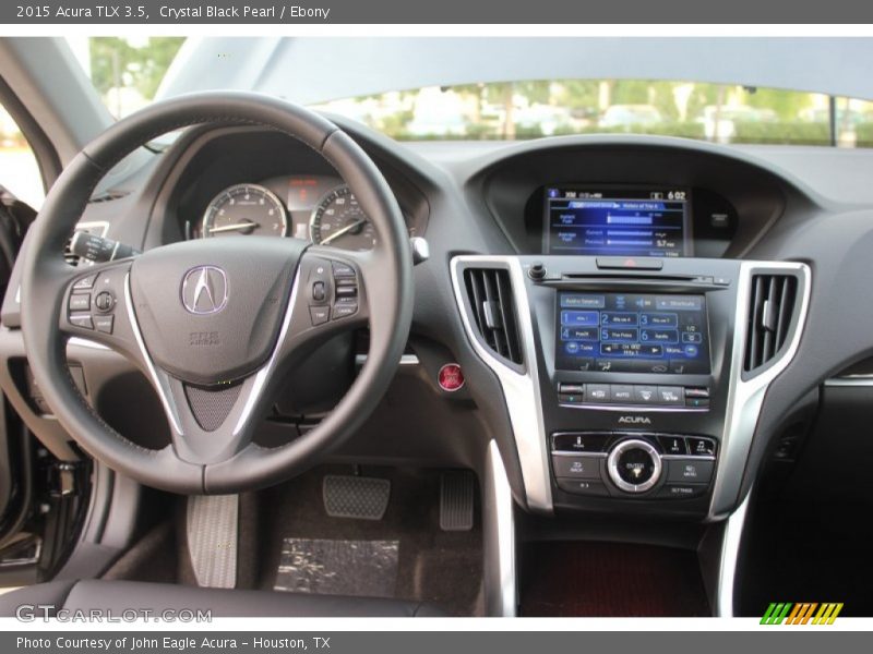 Crystal Black Pearl / Ebony 2015 Acura TLX 3.5